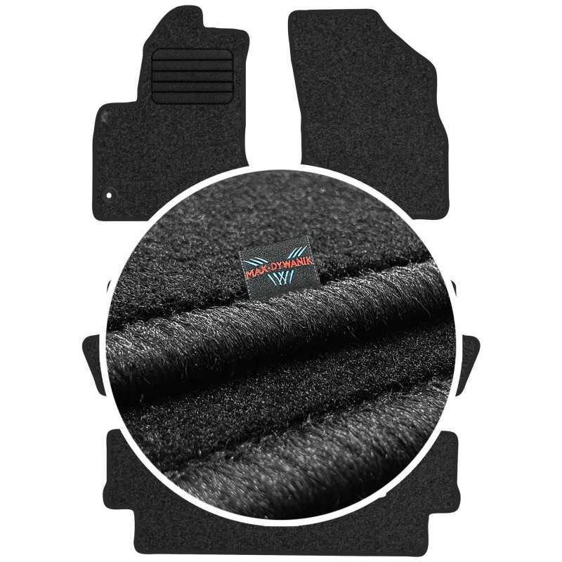 Citroen C4 Grand Picasso I 7 vietų 2006-2013 Veliūriniai kilimėliai MAX-DYWANIK