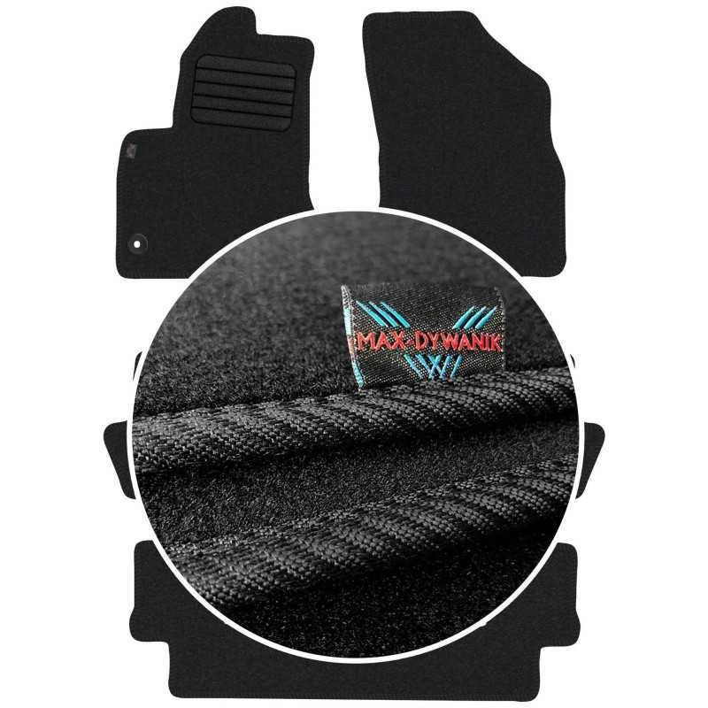 Citroen C4 Grand Picasso I 7 vietų 2006-2013 Veliūriniai kilimėliai MAX-DYWANIK