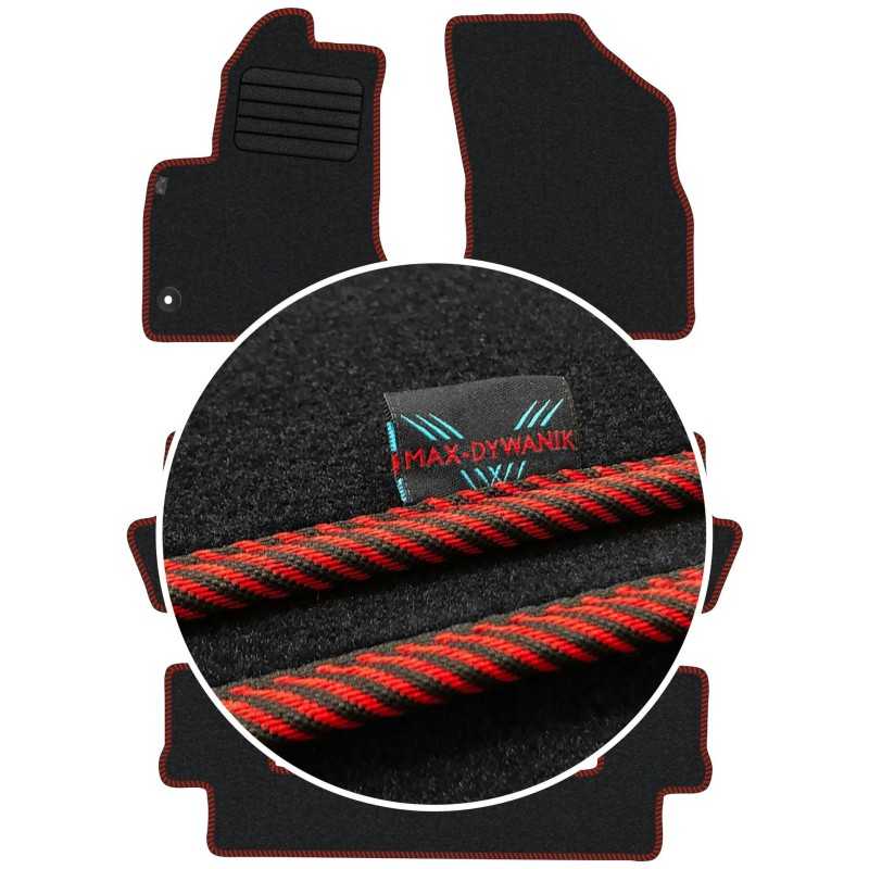 Citroen C4 Grand Picasso I 7 vietų 2006-2013 Veliūriniai kilimėliai MAX-DYWANIK