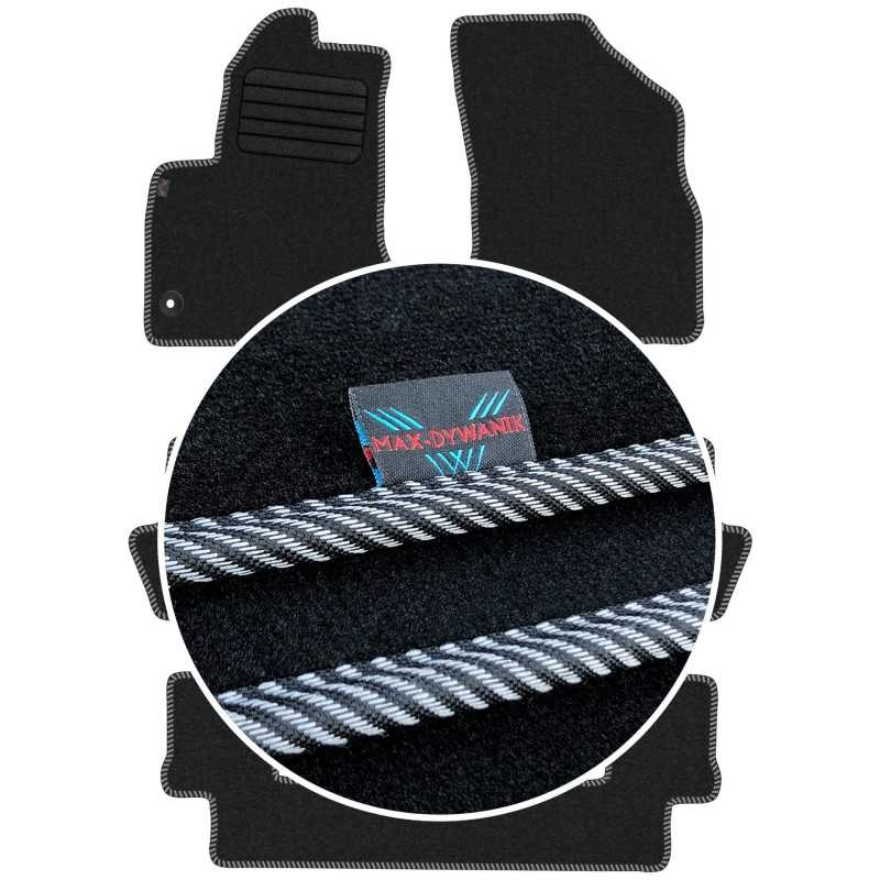 Citroen C4 Grand Picasso I 7 vietų 2006-2013 Veliūriniai kilimėliai MAX-DYWANIK