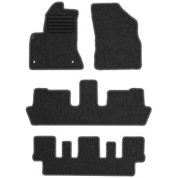 Citroen C4 Grand Picasso I 7 vietų 2006-2013 Veliūriniai kilimėliai MAX-DYWANIK