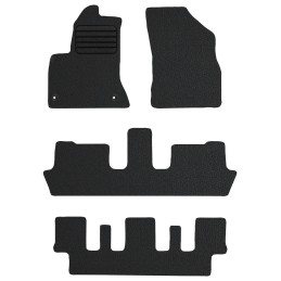 Citroen C4 Grand Picasso I 7 vietų 2006-2013 Veliūriniai kilimėliai MAX-DYWANIK