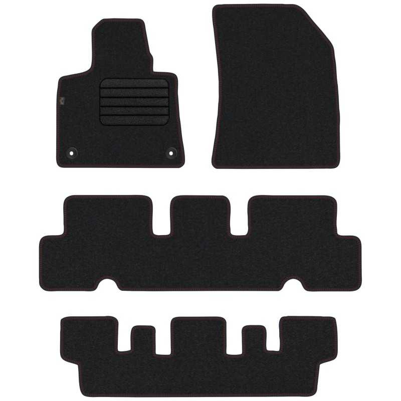 Citroen C4 Grand Picasso II 7 vietų 2013-2019 Veliūriniai kilimėliai MAX-DYWANIK