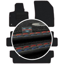 Citroen C4 Grand Picasso II 7 vietų 2013-2019 Veliūriniai kilimėliai MAX-DYWANIK