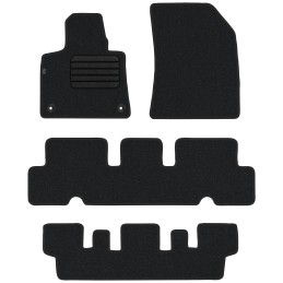 Citroen C4 Grand Picasso II 7 vietų 2013-2019 Veliūriniai kilimėliai MAX-DYWANIK