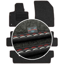 Citroen C4 Grand Picasso II 7 vietų 2013-2019 Veliūriniai kilimėliai MAX-DYWANIK