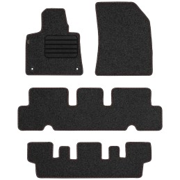 Citroen C4 Grand Picasso II 7 vietų 2013-2019 Veliūriniai kilimėliai MAX-DYWANIK