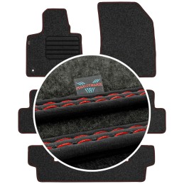 Citroen C4 Grand Picasso II 7 vietų 2013-2019 Veliūriniai kilimėliai MAX-DYWANIK