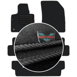 Citroen C4 Grand Picasso II 7 vietų 2013-2019 Veliūriniai kilimėliai MAX-DYWANIK