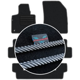 Citroen C4 Grand Picasso II 7 vietų 2013-2019 Veliūriniai kilimėliai MAX-DYWANIK