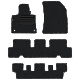 Citroen C4 Grand Picasso II 7 vietų 2013-2019 Veliūriniai kilimėliai MAX-DYWANIK