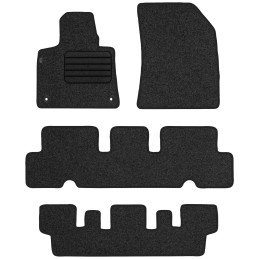 Citroen C4 Grand Picasso II 7 vietų 2013-2019 Veliūriniai kilimėliai MAX-DYWANIK