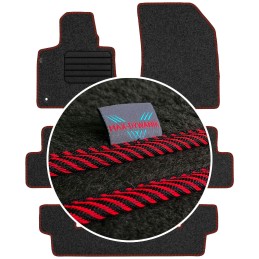 Citroen C4 Grand Picasso II 7 vietų 2013-2019 Veliūriniai kilimėliai MAX-DYWANIK