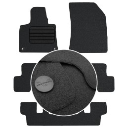 Citroen C4 Grand Picasso II 7 vietų 2013-2019 Veliūriniai kilimėliai MAX-DYWANIK