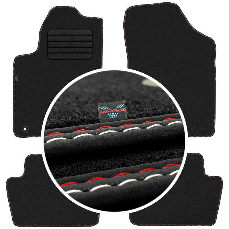 Citroen C4 I 2004-2010 Veliūriniai kilimėliai MAX-DYWANIK