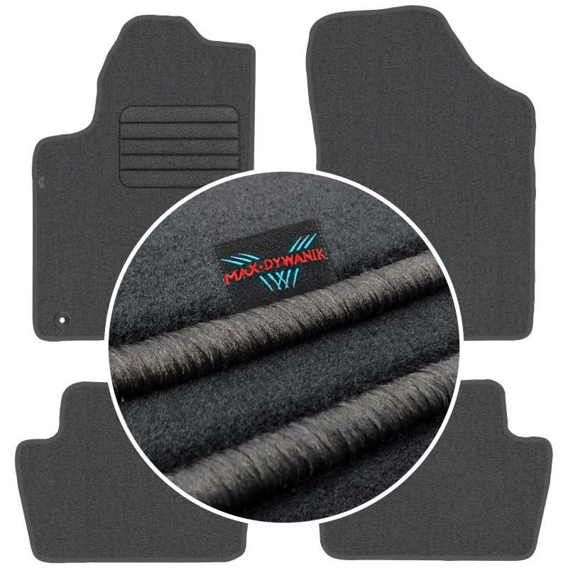 Citroen C4 I 2004-2010 Veliūriniai kilimėliai MAX-DYWANIK
