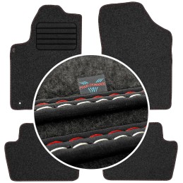 Citroen C4 I 2004-2010 Veliūriniai kilimėliai MAX-DYWANIK