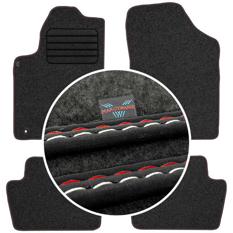 Citroen C4 I 2004-2010 Veliūriniai kilimėliai MAX-DYWANIK