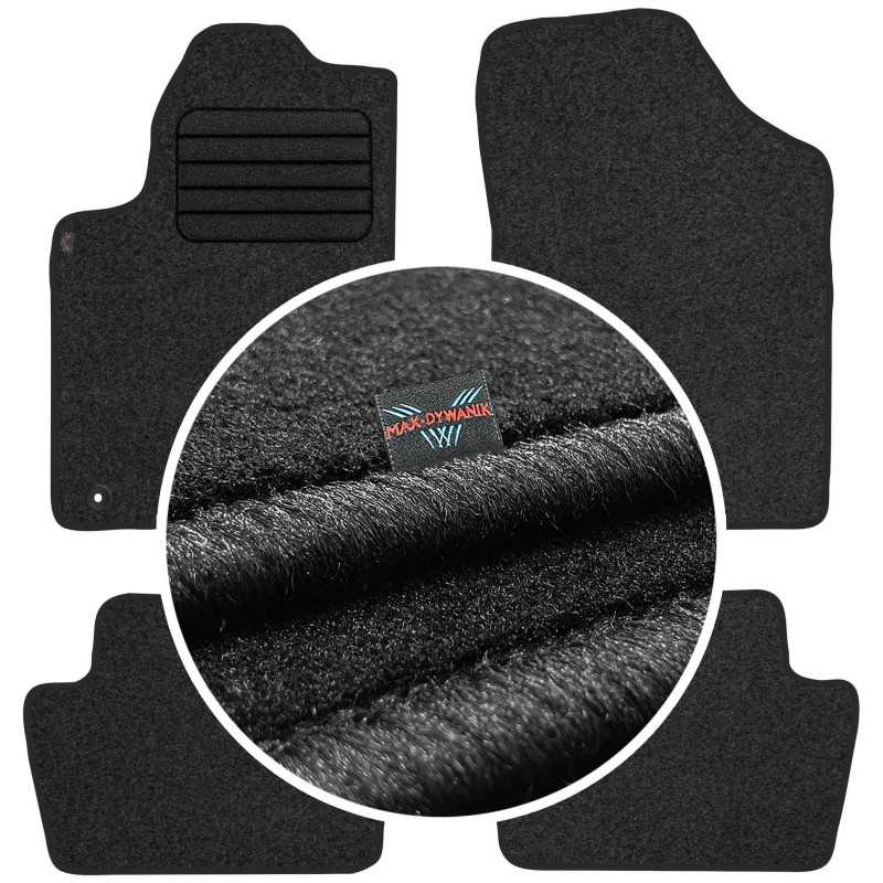 Citroen C4 I 2004-2010 Veliūriniai kilimėliai MAX-DYWANIK