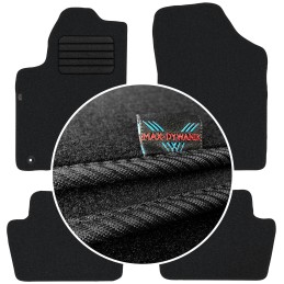 Citroen C4 I 2004-2010 Veliūriniai kilimėliai MAX-DYWANIK
