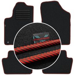 Citroen C4 I 2004-2010 Veliūriniai kilimėliai MAX-DYWANIK