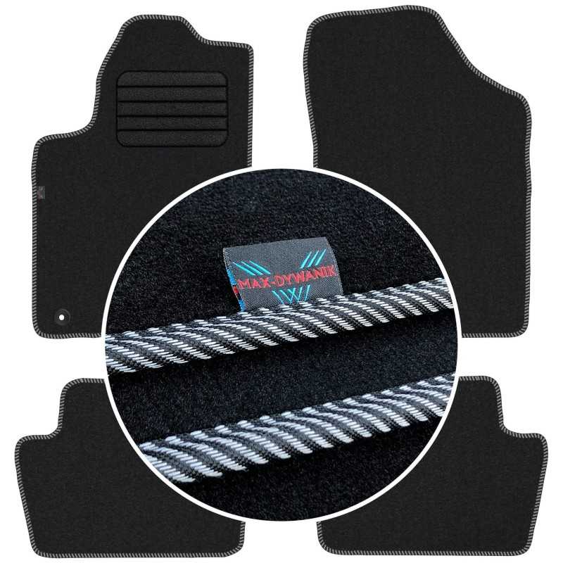 Citroen C4 I 2004-2010 Veliūriniai kilimėliai MAX-DYWANIK