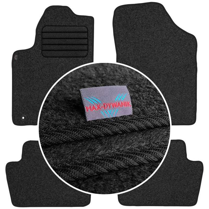 Citroen C4 I 2004-2010 Veliūriniai kilimėliai MAX-DYWANIK