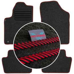 Citroen C4 I 2004-2010 Veliūriniai kilimėliai MAX-DYWANIK