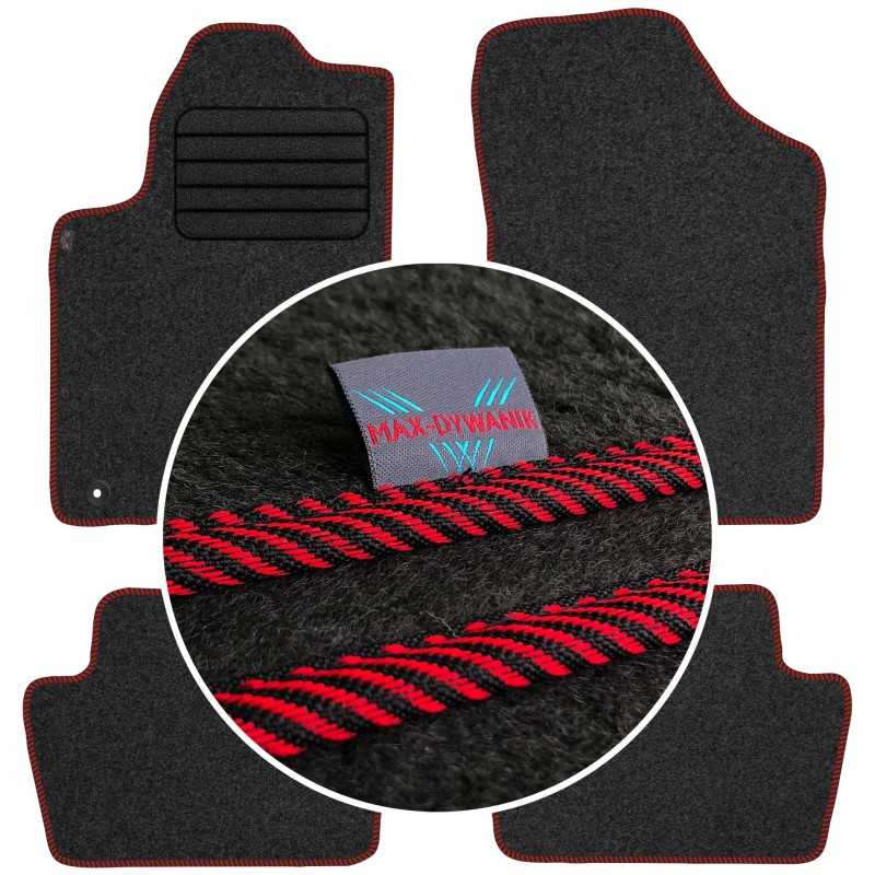 Citroen C4 I 2004-2010 Veliūriniai kilimėliai MAX-DYWANIK