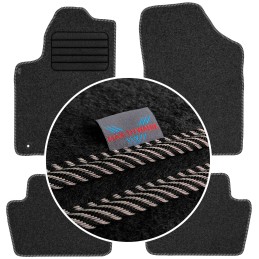 Citroen C4 I 2004-2010 Veliūriniai kilimėliai MAX-DYWANIK