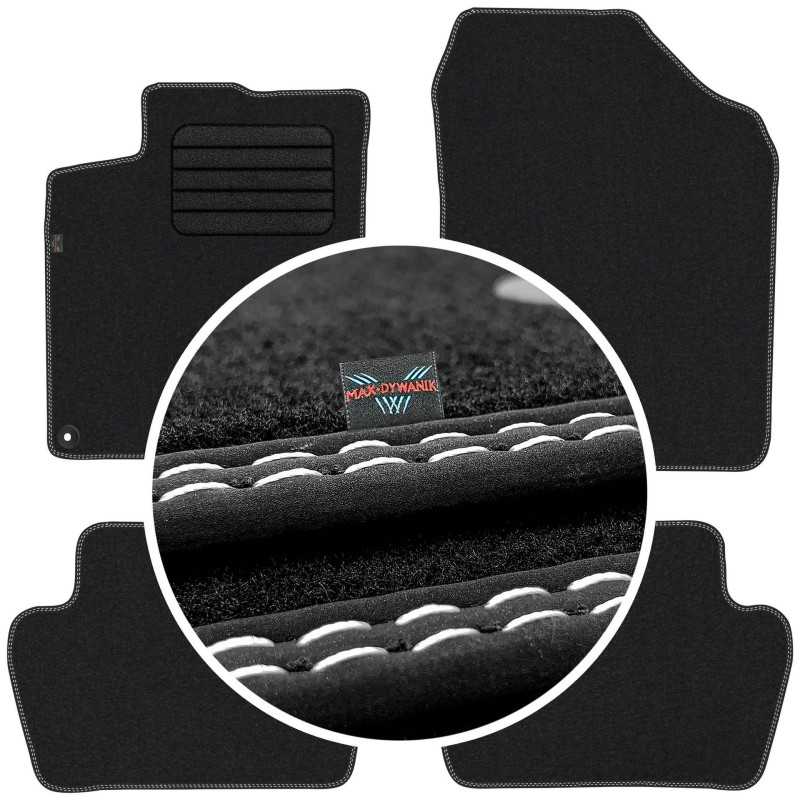 Citroen C4 II 2010-2018 Veliūriniai kilimėliai MAX-DYWANIK