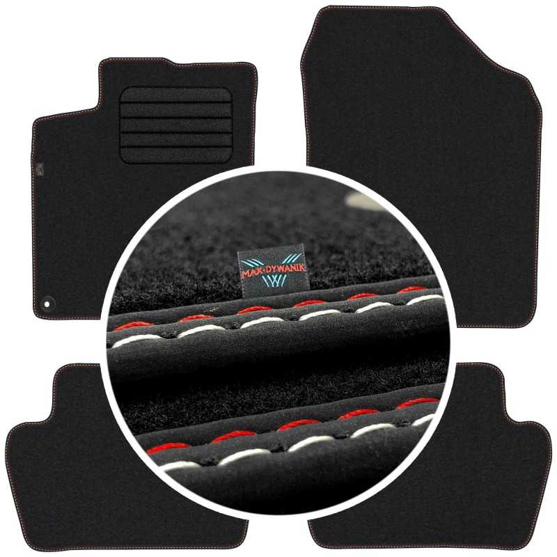 Citroen C4 II 2010-2018 Veliūriniai kilimėliai MAX-DYWANIK