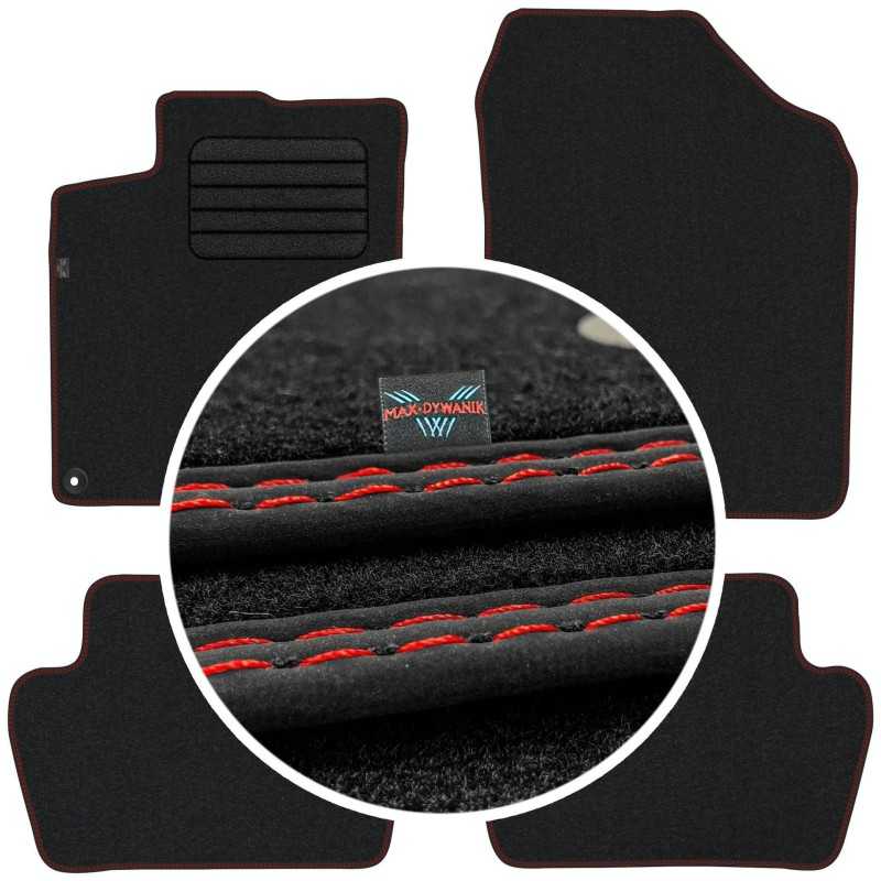 Citroen C4 II 2010-2018 Veliūriniai kilimėliai MAX-DYWANIK