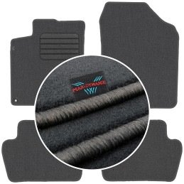 Citroen C4 II 2010-2018 Veliūriniai kilimėliai MAX-DYWANIK