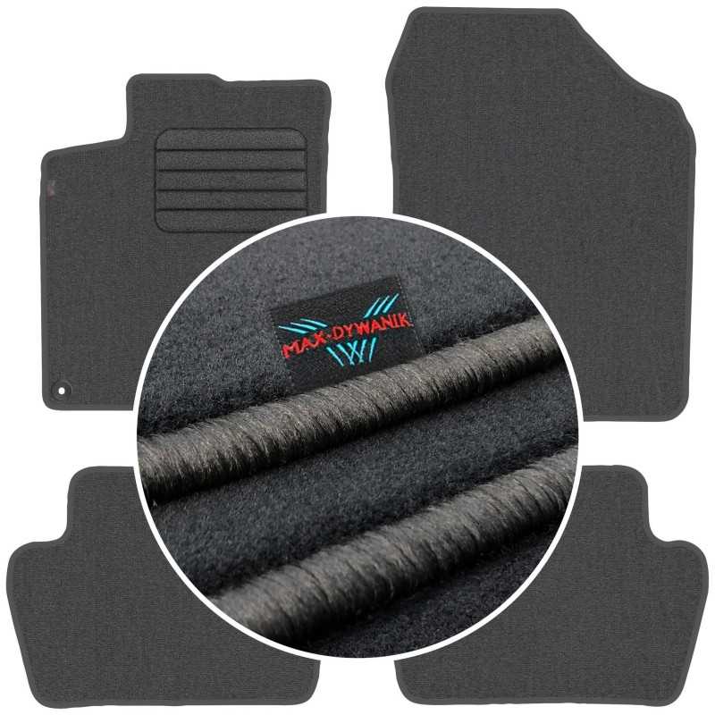 Citroen C4 II 2010-2018 Veliūriniai kilimėliai MAX-DYWANIK