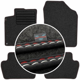 Citroen C4 II 2010-2018 Veliūriniai kilimėliai MAX-DYWANIK