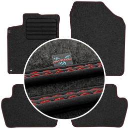 Citroen C4 II 2010-2018 Veliūriniai kilimėliai MAX-DYWANIK