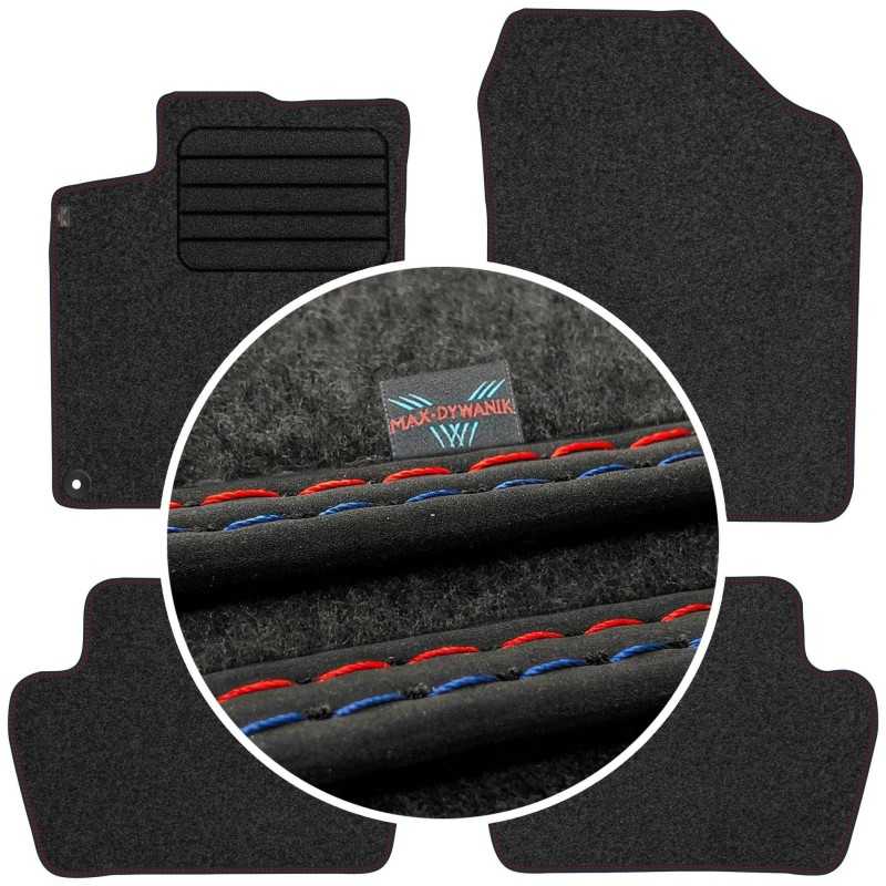 Citroen C4 II 2010-2018 Veliūriniai kilimėliai MAX-DYWANIK
