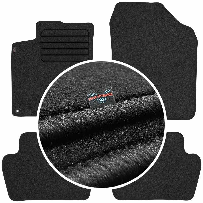 Citroen C4 II 2010-2018 Veliūriniai kilimėliai MAX-DYWANIK