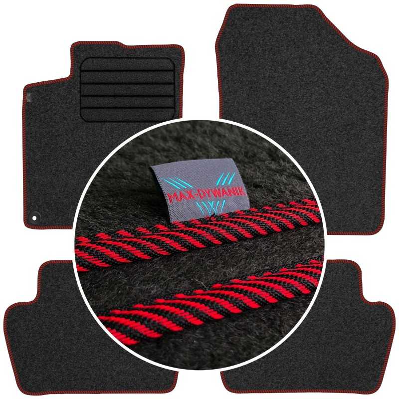 Citroen C4 II 2010-2018 Veliūriniai kilimėliai MAX-DYWANIK