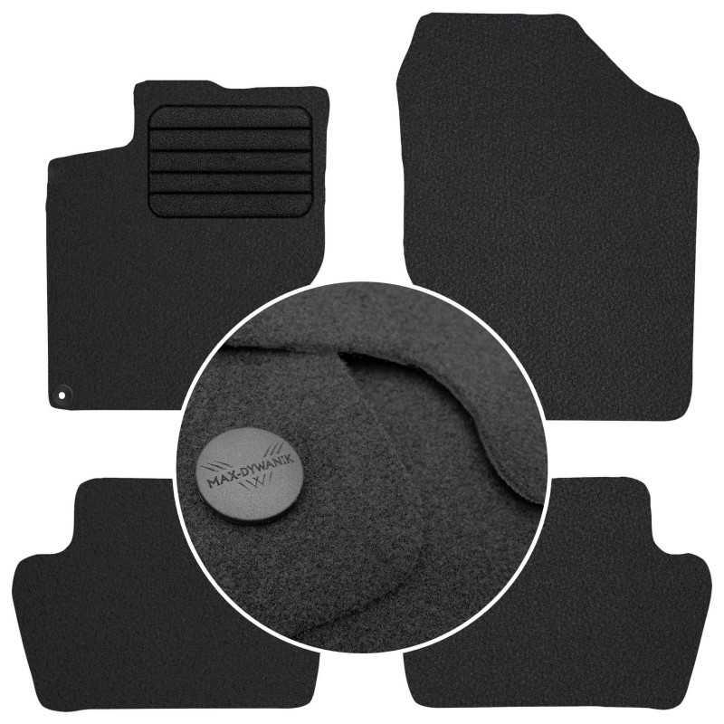 Citroen C4 II 2010-2018 Veliūriniai kilimėliai MAX-DYWANIK