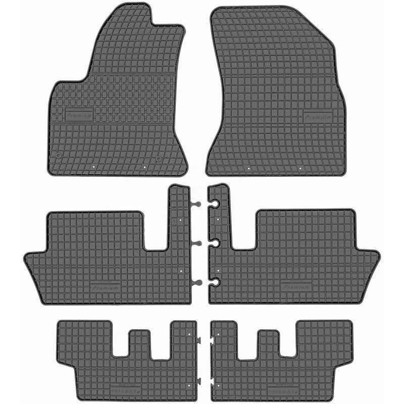 Citroen C4 Picasso (7 asmenims) 2006-2013 Guminiai kilimėliai PRISMAT 1410/01