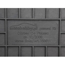 Citroen C4 Picasso (7 vietų) 2006-2013 m. Guminiai kilimėliai MOTOHOBBY 150811