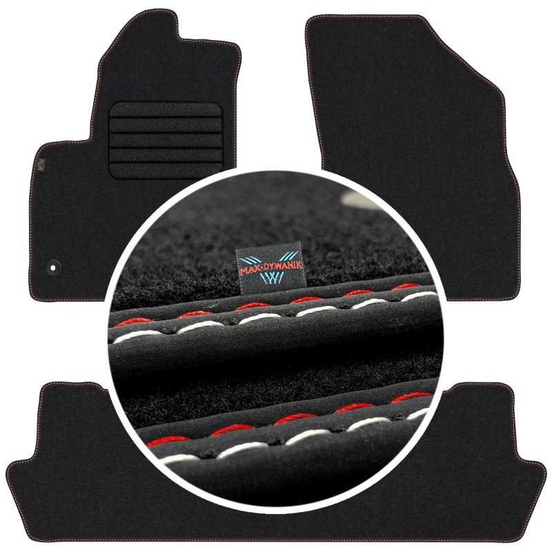 Citroen C4 Picasso I 5 vietų 2006-2013 Veliūriniai kilimėliai MAX-DYWANIK