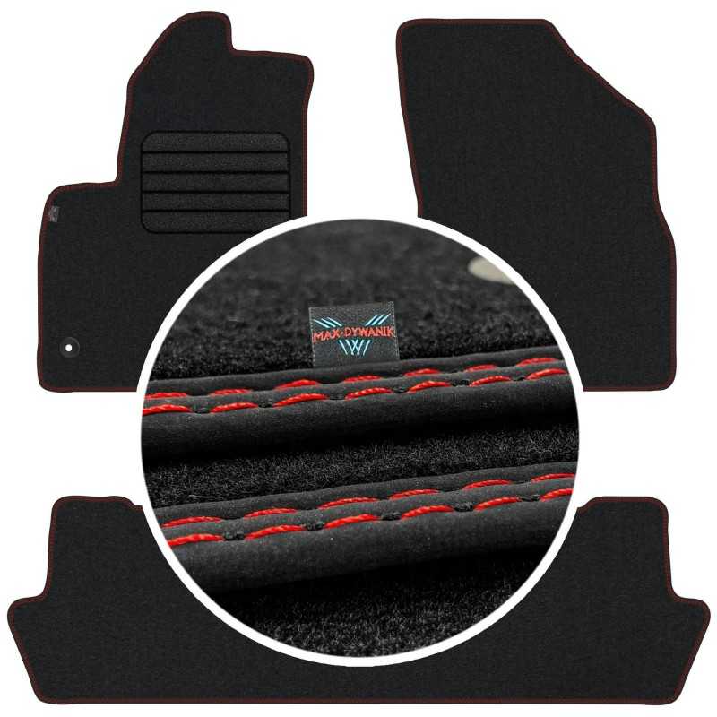 Citroen C4 Picasso I 5 vietų 2006-2013 Veliūriniai kilimėliai MAX-DYWANIK