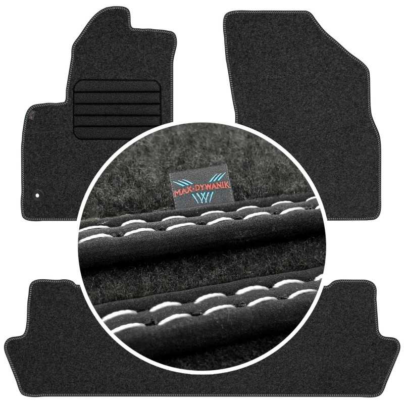 Citroen C4 Picasso I 5 vietų 2006-2013 Veliūriniai kilimėliai MAX-DYWANIK