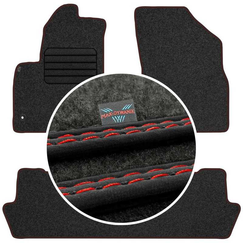 Citroen C4 Picasso I 5 vietų 2006-2013 Veliūriniai kilimėliai MAX-DYWANIK