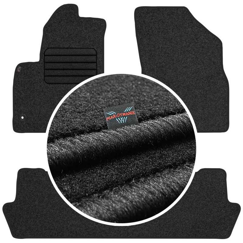 Citroen C4 Picasso I 5 vietų 2006-2013 Veliūriniai kilimėliai MAX-DYWANIK