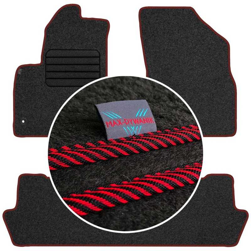 Citroen C4 Picasso I 5 vietų 2006-2013 Veliūriniai kilimėliai MAX-DYWANIK