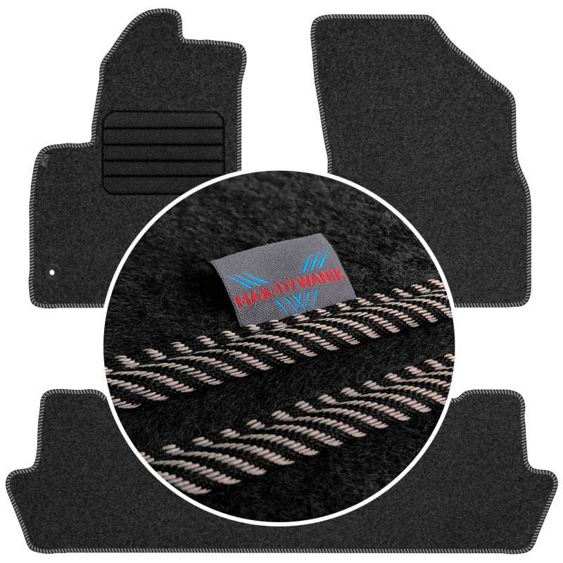 Citroen C4 Picasso I 5 vietų 2006-2013 Veliūriniai kilimėliai MAX-DYWANIK